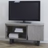 Brooklyn 1 Door Small TV/Entertainment Unit Natural Grey Lifestyle