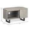 Brooklyn 1 Door Corner TV/Entertainment Unit Natural Grey Dimensions