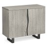 Brooklyn 2 Door Small Sideboard Natural Grey