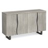 Brooklyn 4 Door Large Sideboard Natural Grey