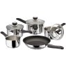 Vista 5 Piece Draining Saucepan Set 
