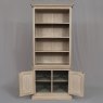 Heritage Willow Bookcase Natural Open Doors