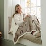 Sterling Stag Heated Throw 140x180cm Mocha Lifestyle