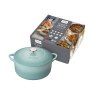 Pavilion Cast Iron 24cm Round Casserole Dish in Packaging