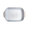 Kiln Blue Small Rectangular Oven Dish Overhead