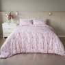Nova Reversible Double Duvet Cover Set Pink