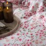 Nova Reversible Double Duvet Cover Set Pink Fabric Close Up