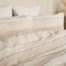 Rahil Reversible Double Duvet Cover Set Natural  Pillows