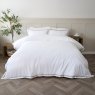Aarie Double Duvet Cover Set Natural
