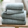 The Lyndon Company Linwood Bath Sheet Sage Lifestyle