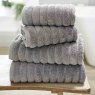 The Lyndon Company Ribbleton Bath Towel Dove Grey Lifestyle