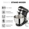 Tower Stand Mixer With Stainless Steel Bowl Functions
