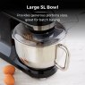 Tower Stand Mixer With Stainless Steel Bowl 5L Capacity