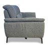 Brookville 3 Seater Sofa Fabric Cat 20 Light Blue Side View