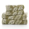 Deyongs Mixed Leaves Bath Sheet Green