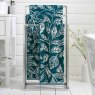 Deyongs Mixed Leaves Hand Towel Teal Lifestyle