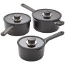 Judge Vista Ceramic Non-Stick 3 Piece Draining Saucepan Set