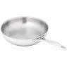 Stellar Profile Uncoated Stainess Steel 24cm Frying Pan High Angle