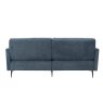 Fama Moonap Monroe Standard 3 Seater Sofa A Fabric 10 Teal Back of Sofa