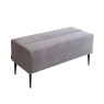 Fama Moonap Monroe Medium Footstool With Gap For A Table Limited Fabrics