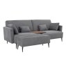 Fama Moonap Monroe Deep 3 Seater Sofa With Medium Footstool With Gap and Table Limited Fabrics