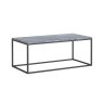 Marmora Rectangular Coffee Table Grey Marble & Grey