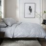 The Lyndon Company Petite Fleure Double Duvet Cover Set Grey Side View