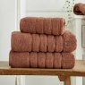 The Lyndon Company Rainham Hand Towel Clay Lifestyle