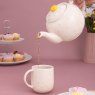 PRICE & KENSINGTON Daisy 6 Cup Teapot Lifestyle Pouring Tea