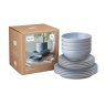 DENBY Sky Blue 12 Piece Dinner Set in packaging