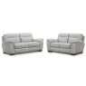 Monviso 3 Seater & 2 Seater Sofa Leather Category 10(S) Dove Grey