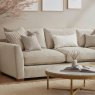 Caspian Modular 1.5 Seater Arm LHF Fabric A Lifestyle Close Up