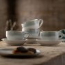Belleek Tivoli Cup & Saucer (Set of 4) Lifestyle