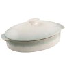 Belleek Tivoli Oval Oven Dish with Lid