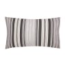 Helena Springfield Beach House Stripe Reversible Double Duvet Cover Set Linen & Grey Pillowcase