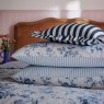 Helena Springfield Hedgerow Print Reversible Single Duvet Cover Set Blue Stacked