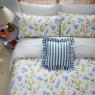 Helena Springfield Sweetpea Print Reversible Double Duvet Cover Set Blue Overhead