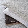 Helena Springfield Elmont Reversible King Duvet Cover Set Grey Close Up
