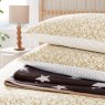 Helena Springfield Elmont Reversible Single Duvet Cover Set Amber Stacked