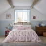 Helena Springfield Blossom Print Reversible Single Duvet Cover Set Pink 