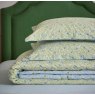 Joules Trailing Ditsy Reversible Single Duvet Cover Set Green Stacked