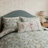Sanderson Damson Blossom Reversible Single Duvet Cover Set Porcelain Close Up