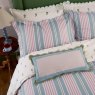 Joules Come Rain Or Shine Reversible Super King Duvet Cover Set Multi-Coloured Close Up