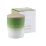 Galway Crystal Lemon Balm & Spearmint Candle with Wooden Lid Small