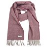 McNutt Forever Bramble Herringbone Scarf 30cm x 180cm Wine