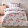 Catherine Lansfield Candy Unicorn Reversible Single Duvet Cover Set Pink Side 1