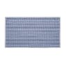 Catherine Lansfield Rice Weave Stripe Bath Sheet Blue Cutout