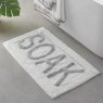 Catherine Lansfield Soak Bath Mat White Lifestyle
