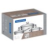 Tramontina Saucepan Set Stainless Steel (Set of 3) Boxed