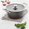 Judge Evertough Non Stick Casserole 24cm Lifestyle Lid On